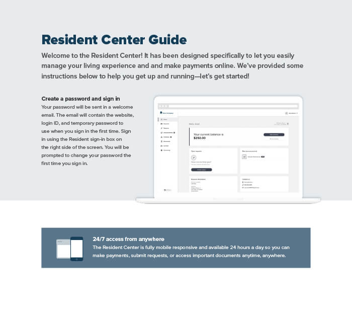 Resident Site Guide